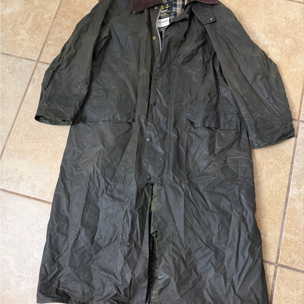 Barbour Burghley Trench Coat